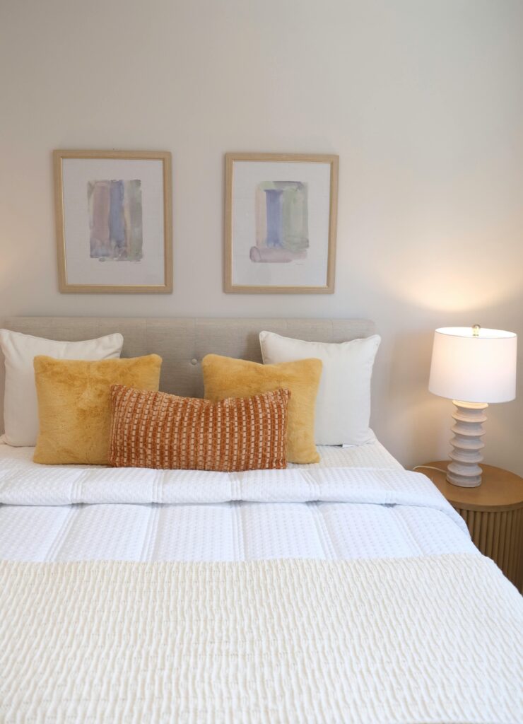 Tidy bed symbolizing consistent sleep cycles